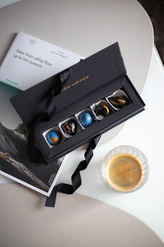 Šokolādes BONBONS kastīte S