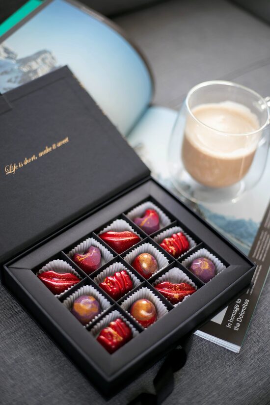 Šokolādes BONBONS kastīte M