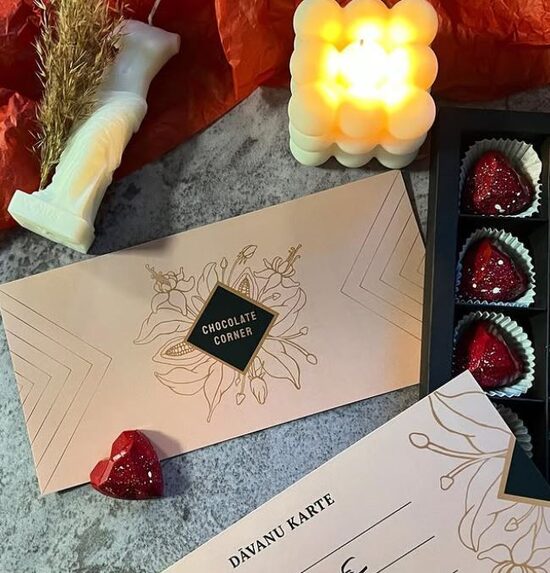 Chocolate Corner Riga dāvanu karte 