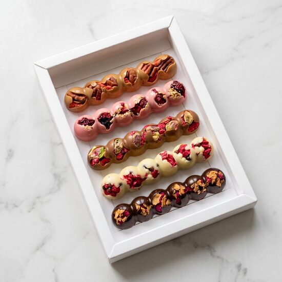 Mini šokolādes tāfelīšu asorti